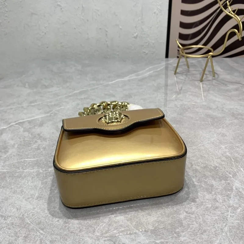 Versace 36088 Gold Mini Handbag - Image 6