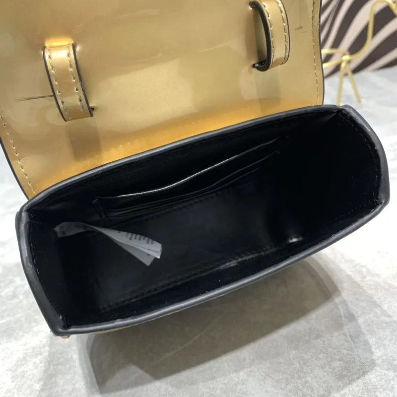 Versace 36088 Gold Mini Handbag - Image 7