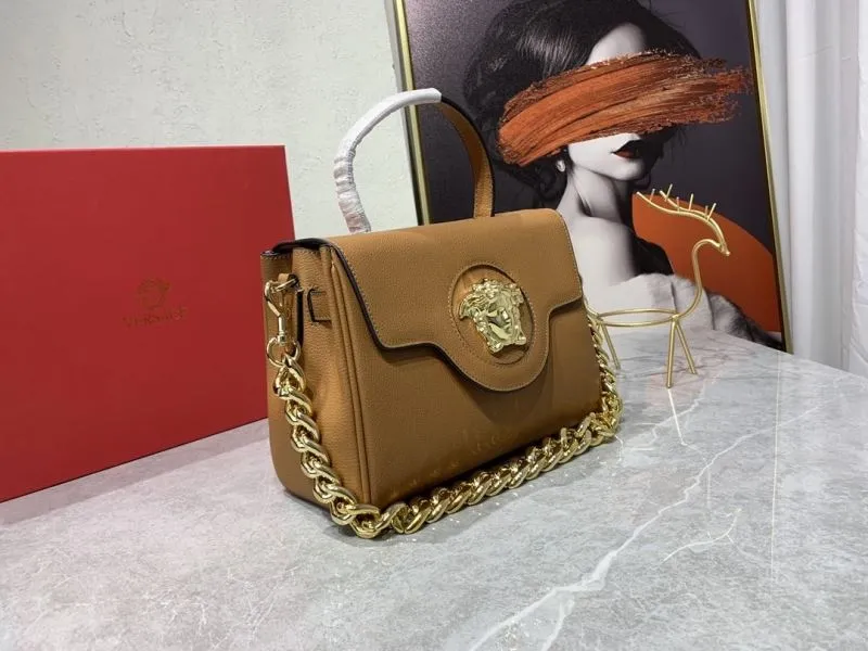 Alternative view of Versace Brown Leather Handle Bag