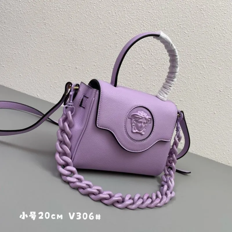 Versace Lavender Small Crossbody Handbag V306