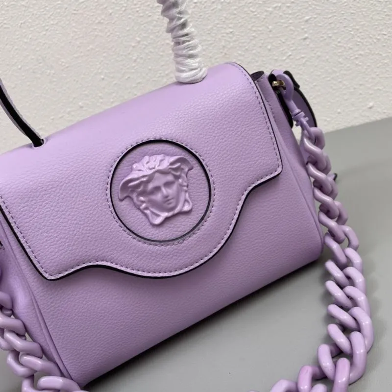 Versace Lavender Small Crossbody Handbag V306 - Image 3