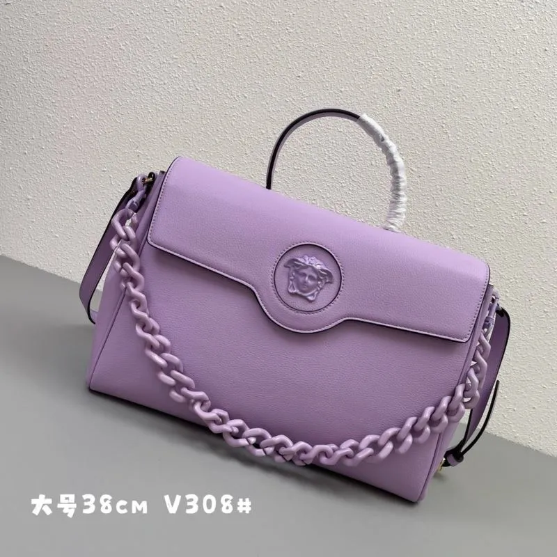 Versace Lavender Large Handbag V308