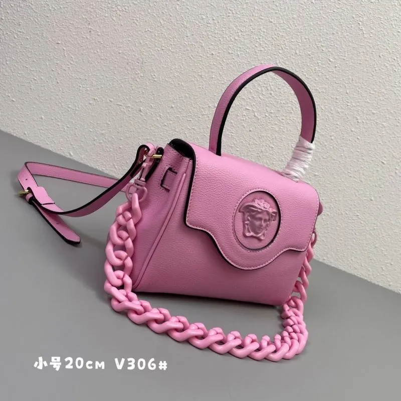 Alternative view of Versace Pink Small 20cm Chain Handbag V306