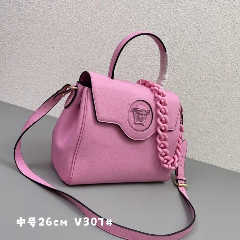 Alternative view of Versace Pink Medium Top Handle Handbag V307