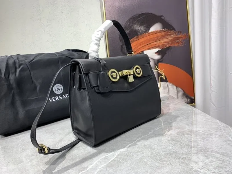 Alternative view of Versace Black Leather Handbag