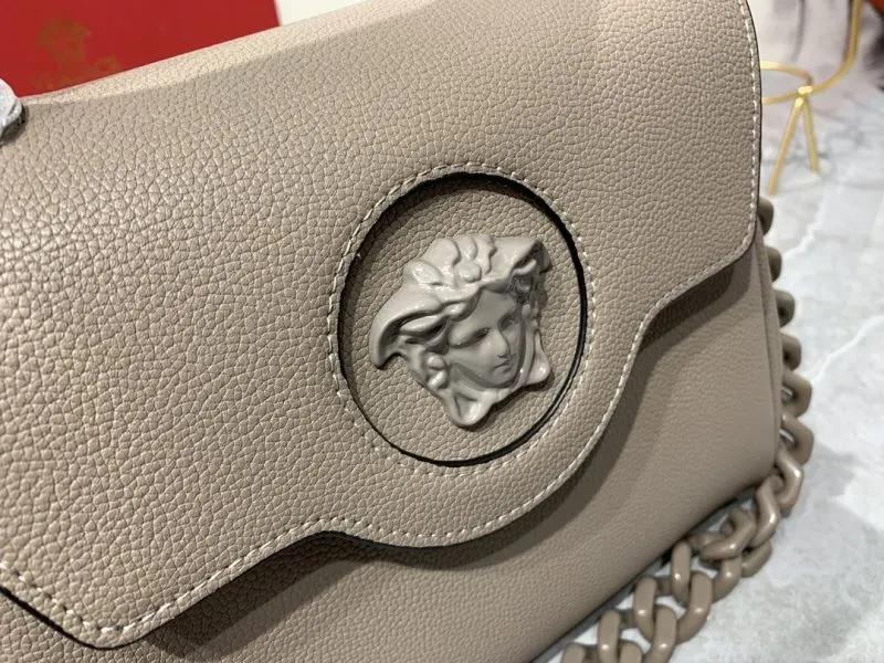 Versace Taupe Top Handle Handbag 113 - Image 4