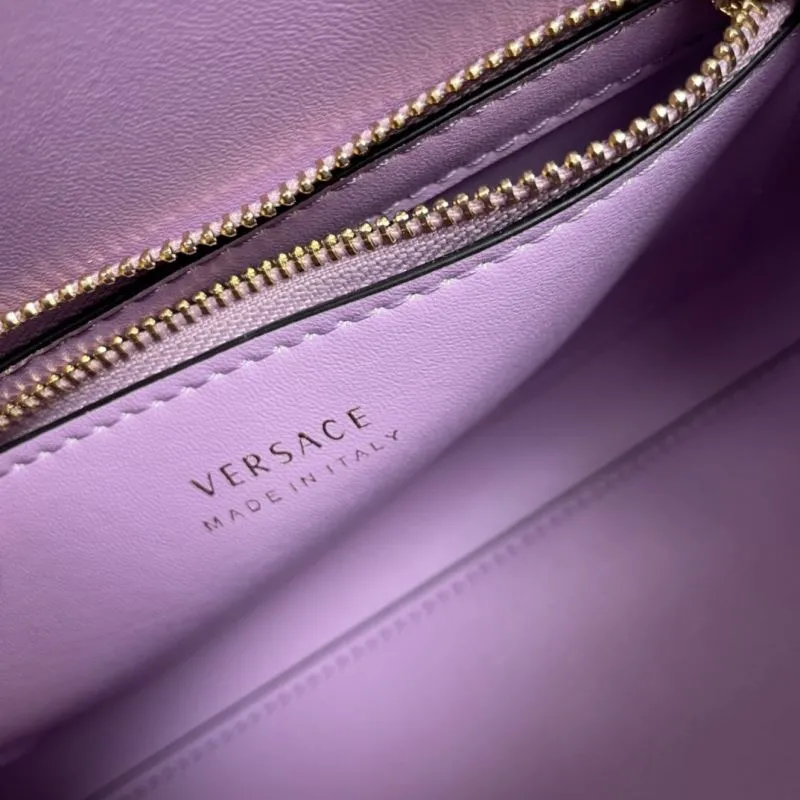 Versace Gray 26cm Handbag J06116 with Gift Box - Image 9