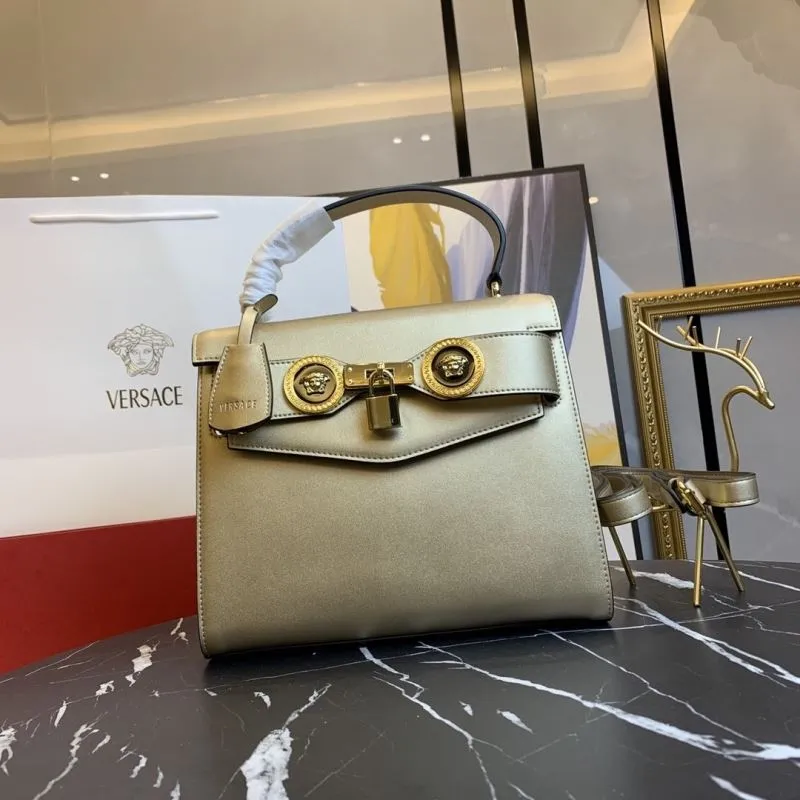 Versace Gold Top Handle Handbag 172