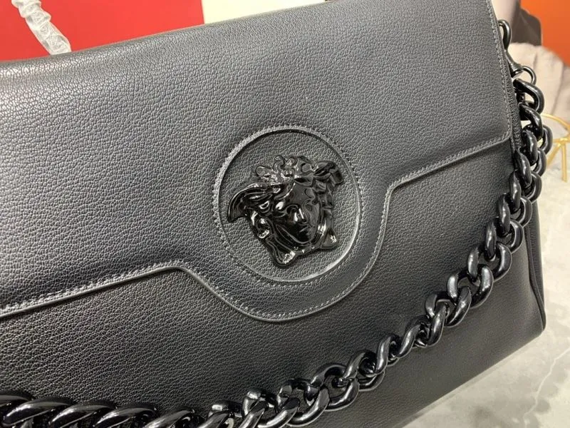Versace Black Leather Handle Bag 183 - Image 4