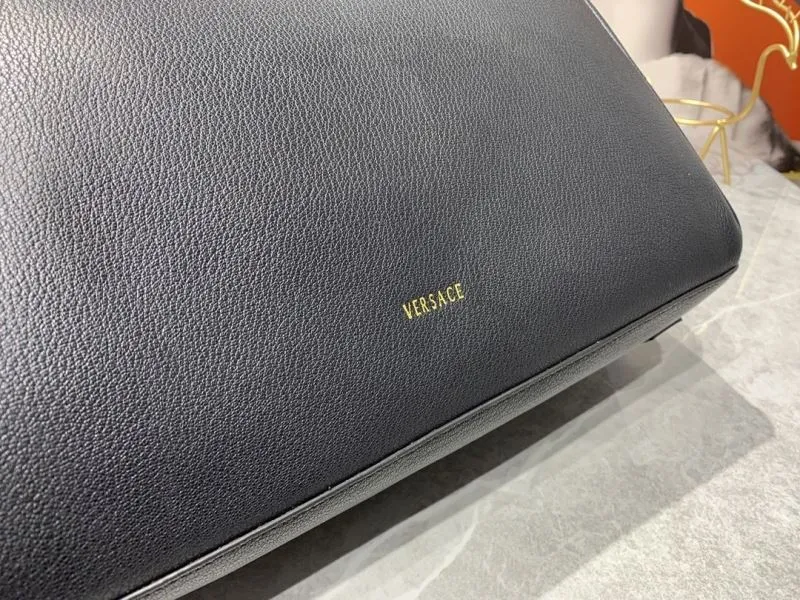 Versace Black Leather Handle Bag 183 - Image 6