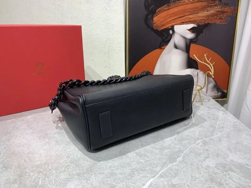 Versace Black Leather Handle Bag 183 - Image 7