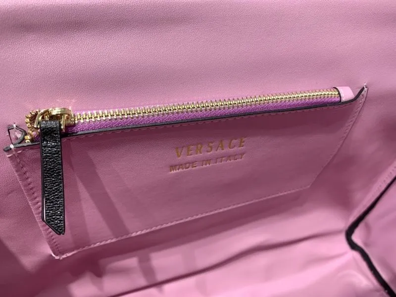 Versace Black Leather Handle Bag 183 - Image 9