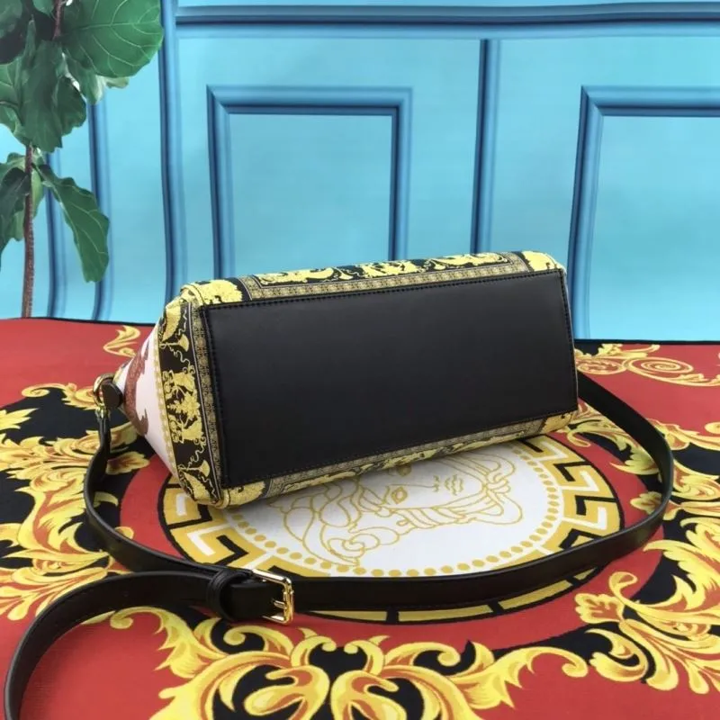 Versace Leopard Print Tote Bag and Wallet Set - Image 7