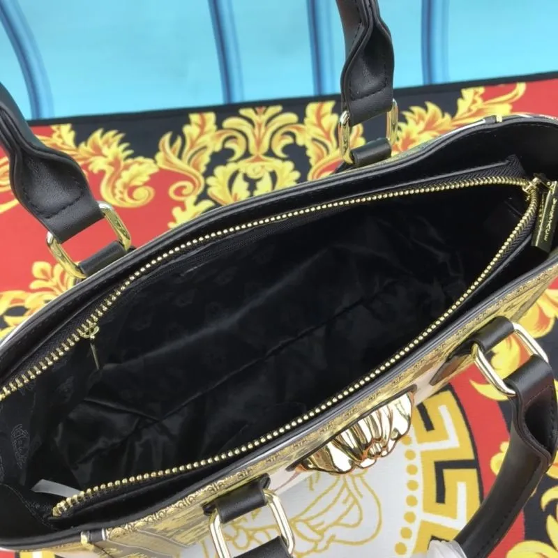 Versace Leopard Print Tote Bag and Wallet Set - Image 8