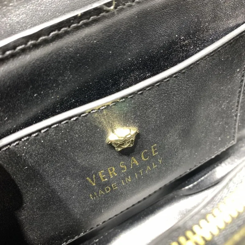 Versace Multicolor Chain Crossbody Satchel Bag 24cm - Image 9