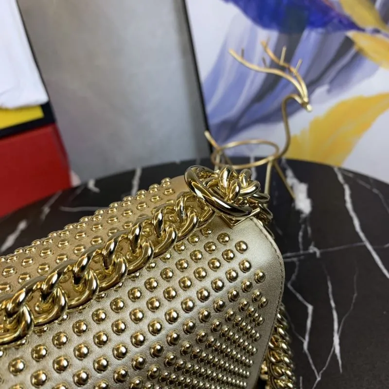 Versace Gold Studded Chain Satchel Bag 25CM - Image 5