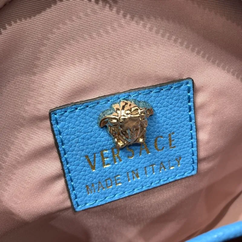 Versace 3268 Blue Round Crossbody Bag - Image 9