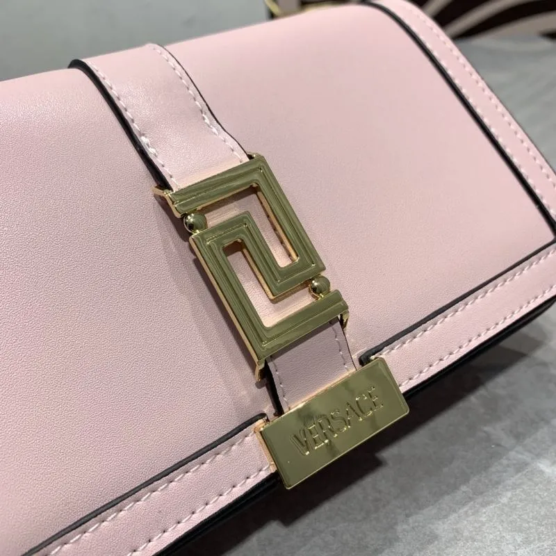 Versace 6607 Pink Crossbody Satchel Bag - Image 4