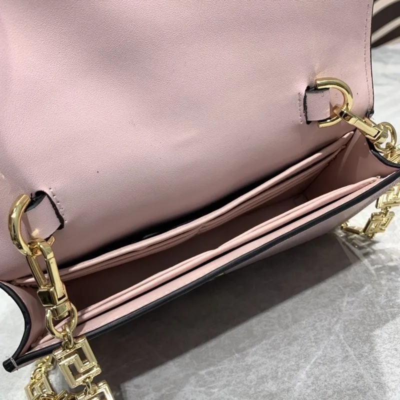 Versace 6607 Pink Crossbody Satchel Bag - Image 7