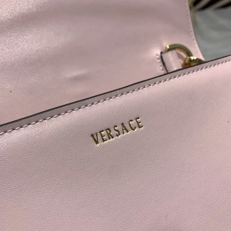 Versace 6607 Pink Crossbody Satchel Bag - Image 8