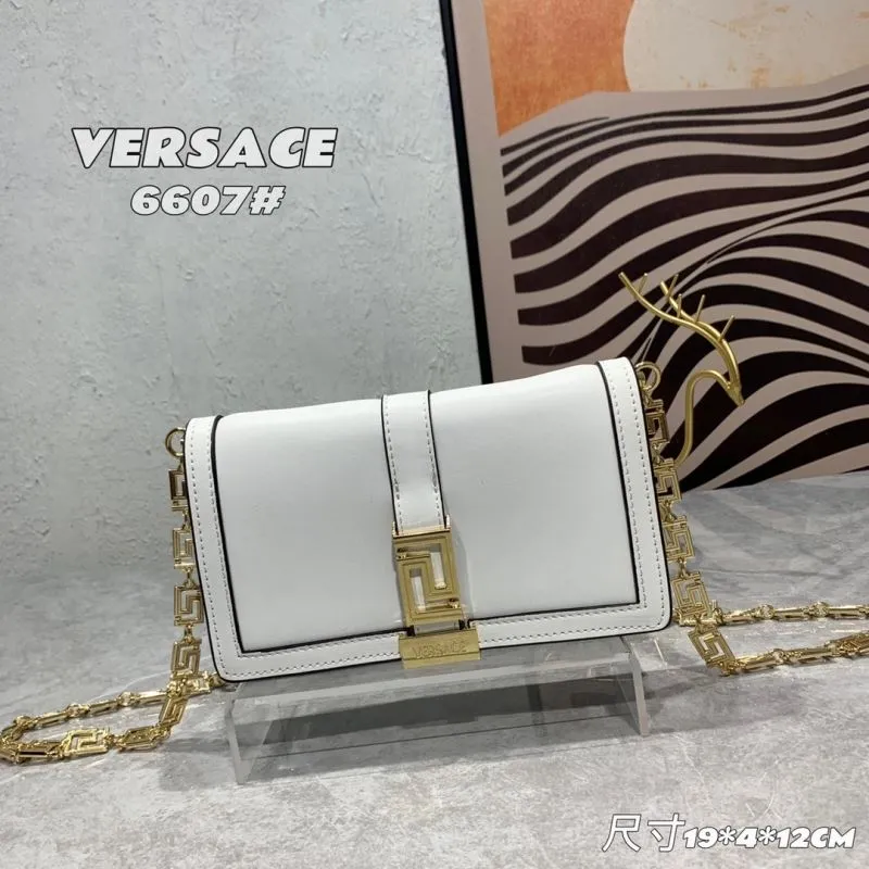 Versace 6607 White Crossbody Bag