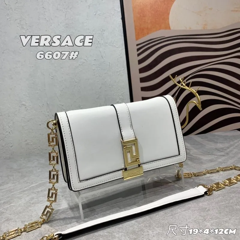 Alternative view of Versace 6607 White Crossbody Bag