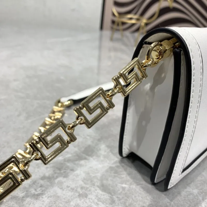 Versace 6607 White Crossbody Bag - Image 5
