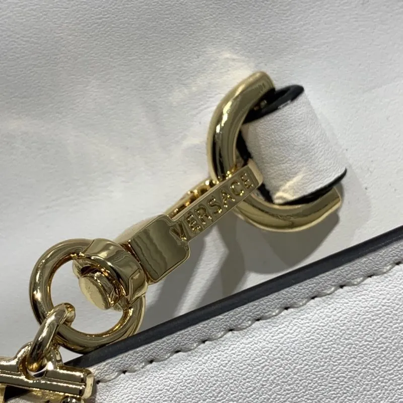 Versace 6607 White Crossbody Bag - Image 9