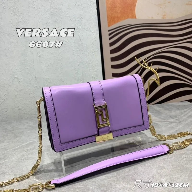 Alternative view of Versace 6607 Purple Satchel Bag