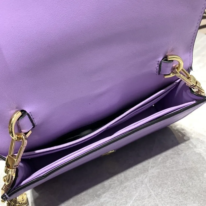 Versace 6607 Purple Satchel Bag - Image 7