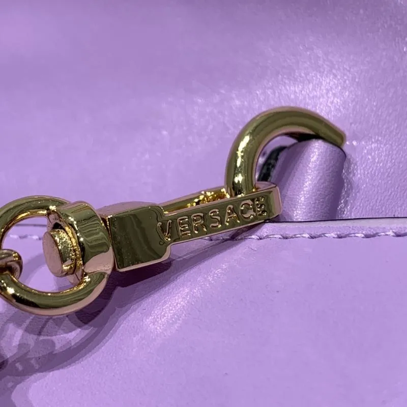 Versace 6607 Purple Satchel Bag - Image 9