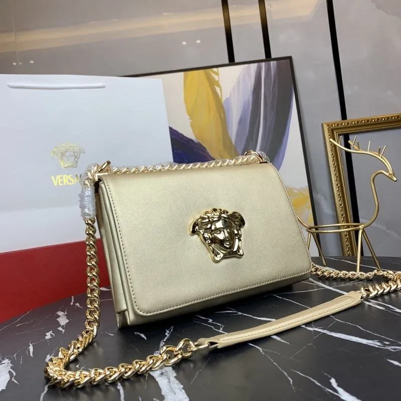 Alternative view of Versace Gold Crossbody Satchel Bag