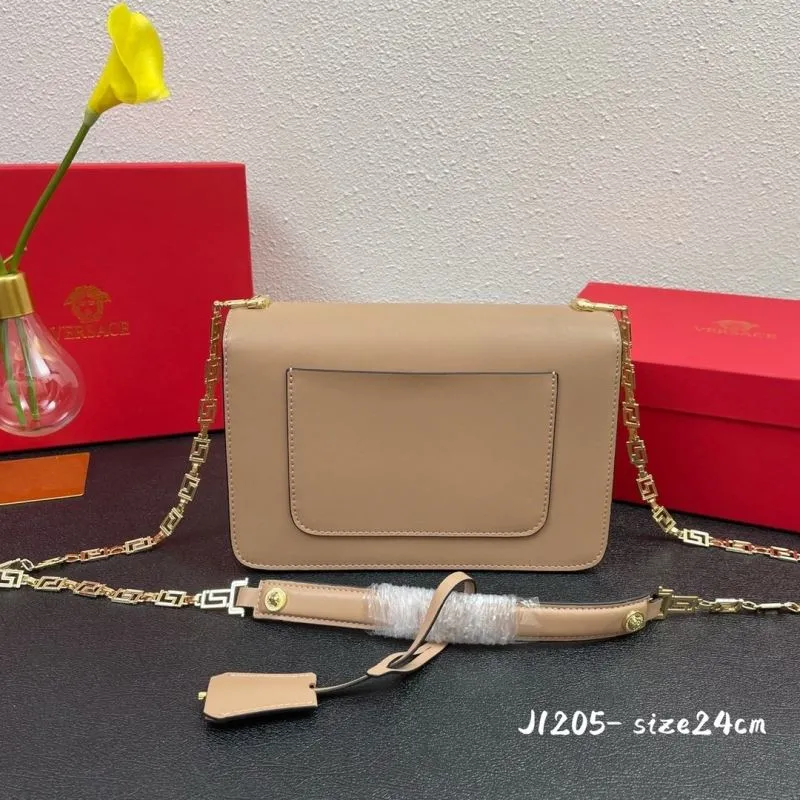 Alternative view of Versace J1205 Beige Satchel Bag 24cm