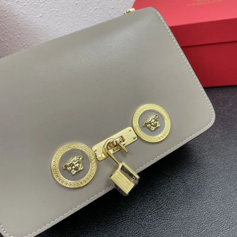 Versace J1205 Gray Satchel Bag 24cm - Image 5