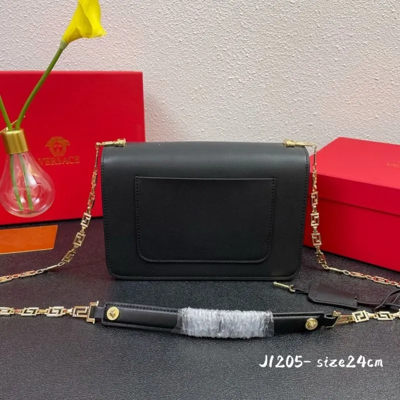 Alternative view of Versace J1205 Black Satchel Bag Size 24cm