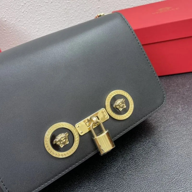 Versace J1205 Black Satchel Bag Size 24cm - Image 5