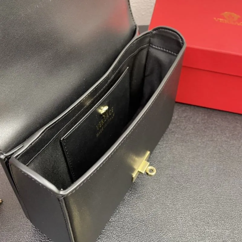 Versace J1205 Black Satchel Bag Size 24cm - Image 8