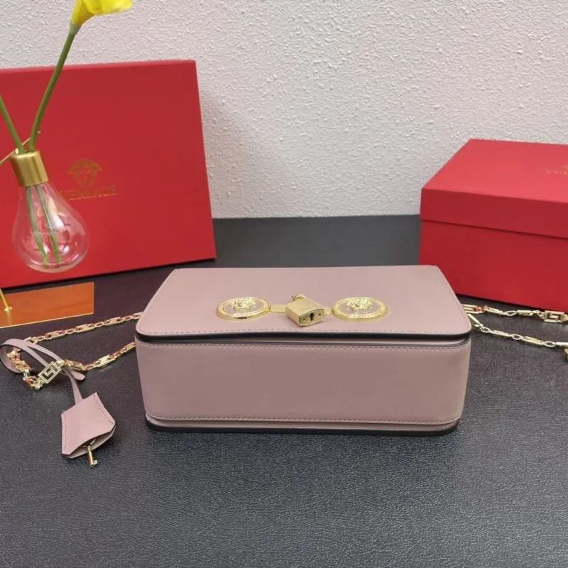 Versace J1205 Pink Satchel Bag 24cm - Image 7