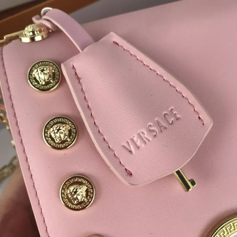 Versace Pink Satchel Bag 113 - Image 3