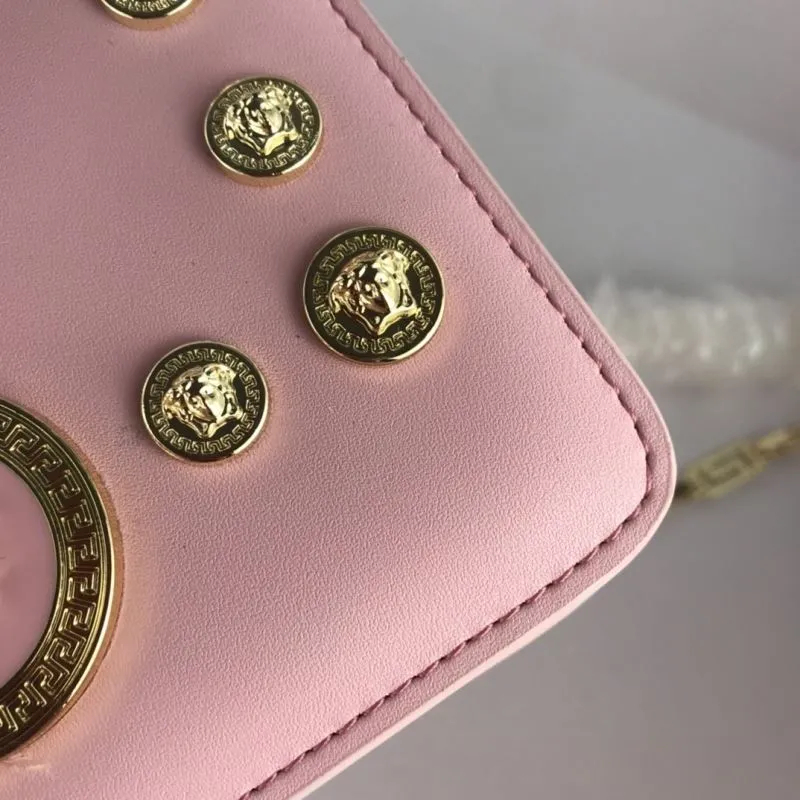Versace Pink Satchel Bag 113 - Image 4