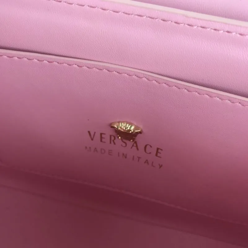 Versace Pink Satchel Bag 113 - Image 8