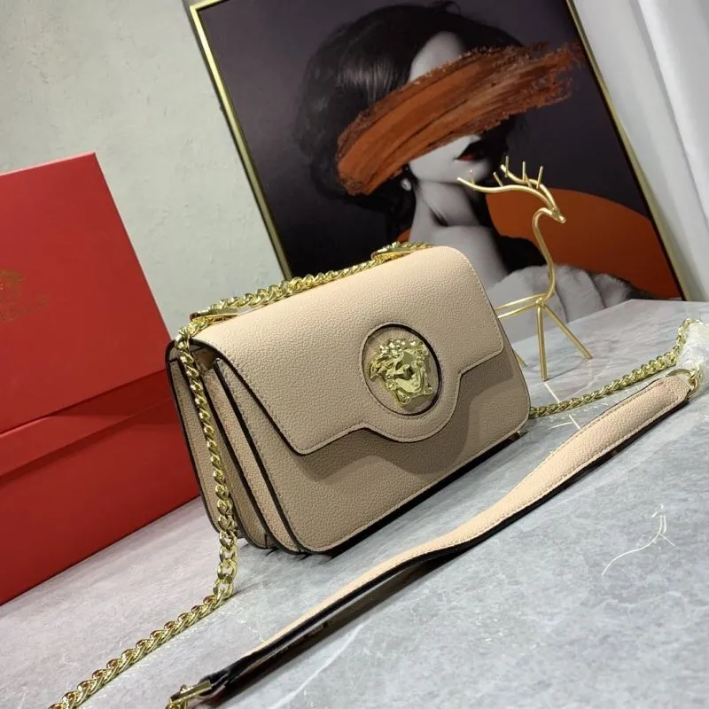 Alternative view of Versace Beige Satchel Crossbody Bag 142