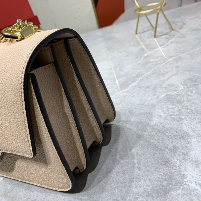 Versace Beige Satchel Crossbody Bag 142 - Image 6