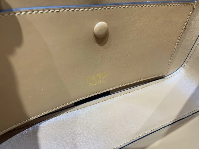 Versace Brown Leather Crossbody Satchel Bag - Image 9