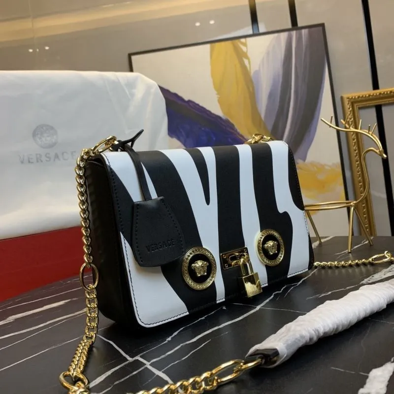 Alternative view of Versace Zebra Print Satchel Bag 154