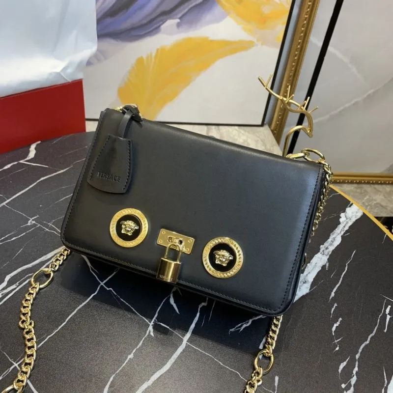 Versace Black Crossbody Bag 155 - Image 4