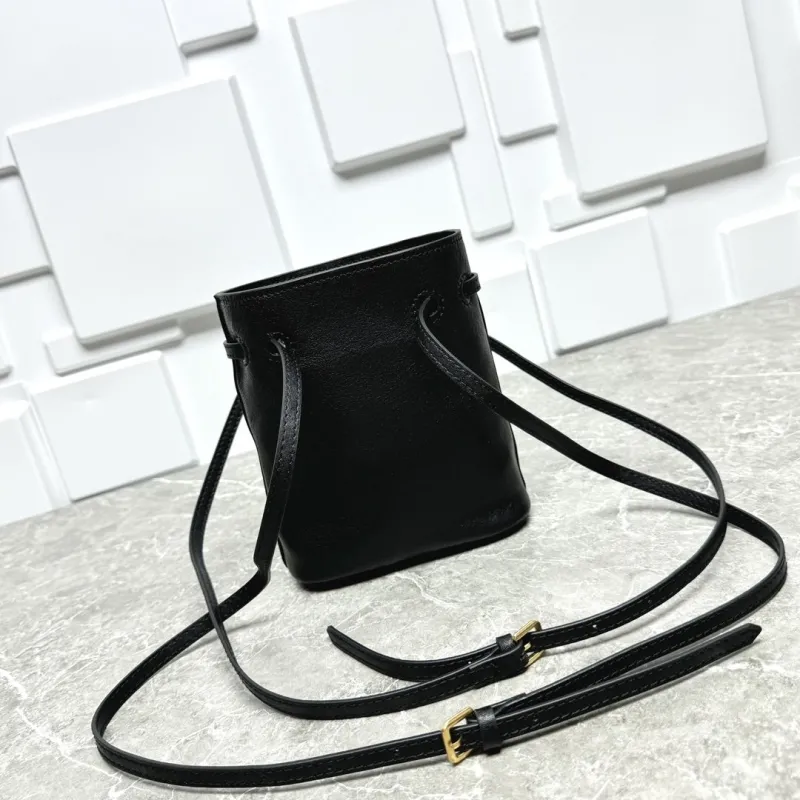 MIU MIU Black Bucket Bag 21 - Image 5
