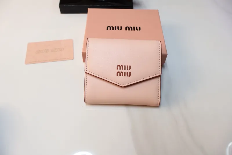 Miu Miu Women's Leather Wallet - Image 4