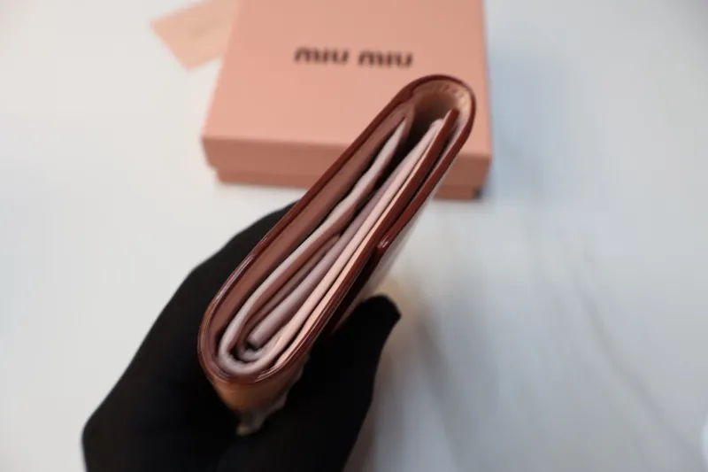 Miu Miu Women's Leather Wallet - Image 9