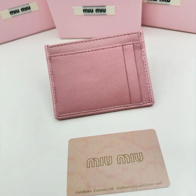 Miu Miu Pink Card Holder Wallet 68 - Image 3